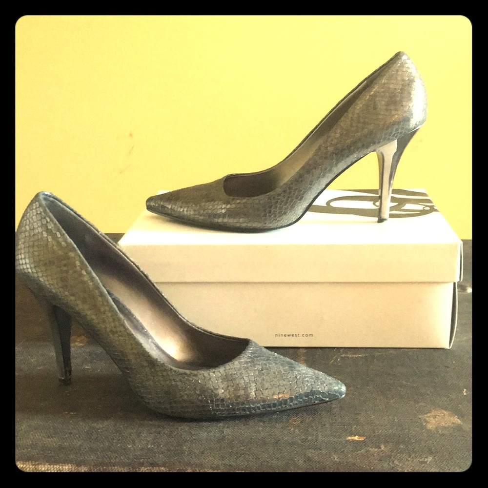 Nine West Pump in Silver